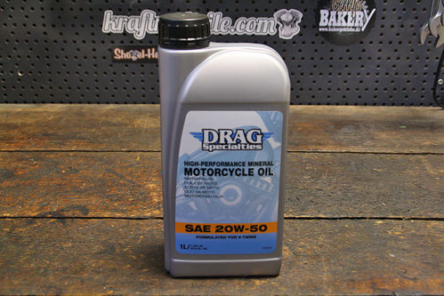 Drag Specialties Motoröl 20W-50, mineralisch, 1 Liter
