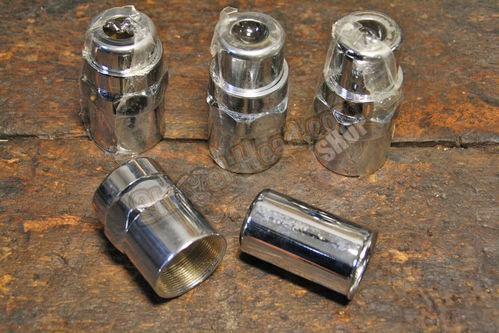New: Valve Spring Covers (Aftermarket) for 750cc Flathead and K-Model, Set