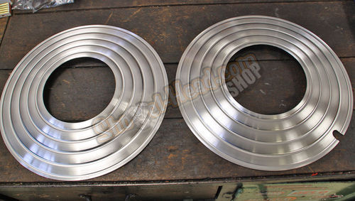 Moon Discs Wheel Covers for 16" Rear Wheels, Mooneyes, Aluminium