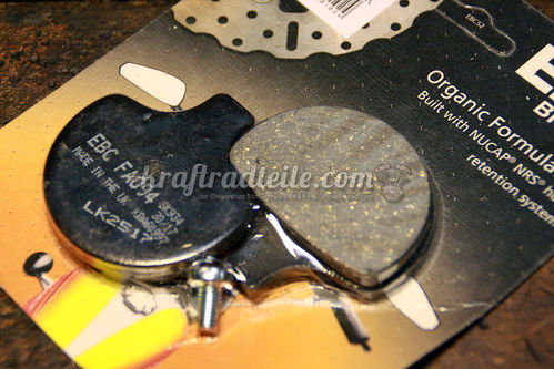 EBC organic brake pads, BT & XL 84-99 / Springer -07, front