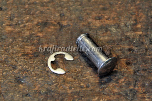 Pin mit Sicherungsring, Handhebel Bremse 65-71 / Kupplung 65-81