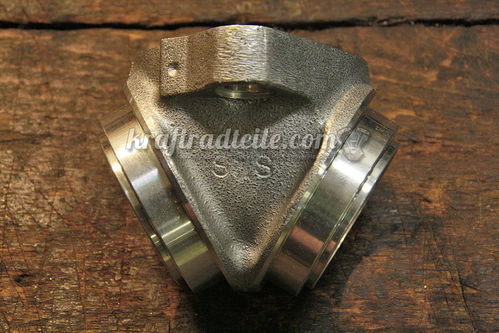 S&S Manifold für Super E, O-Ring Typ, Shovelhead 66 - früh78 / XL 57 - früh78