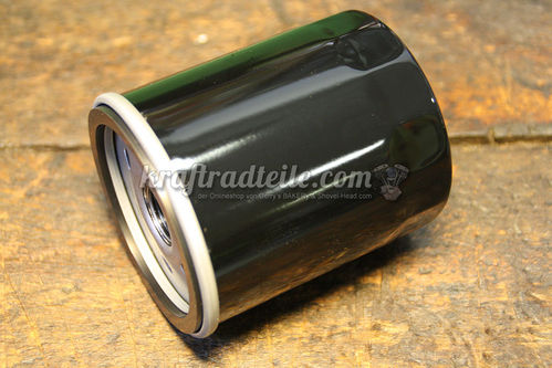Oil Filter, magnetic, black, Softail© 84-98 / FLT 80-98 / FXR 92-94 / Sportster© 84-2020