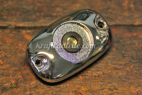 Cover Rear Brake Master Cylinder, chromed, Softail© 00-05