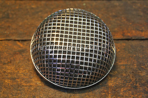 Breather Style Air Cleaner, round, 5-1/2", chromed mesh steel, BT 90-17 / XL 08-20