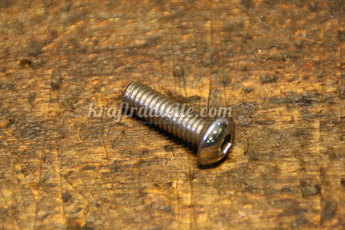 5/16"-18 Button Head Bolt, Stainless, polished, Pick a Length