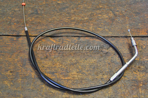 Barnett Throttle Cable, 30", black, misc. Sportster© 96-06