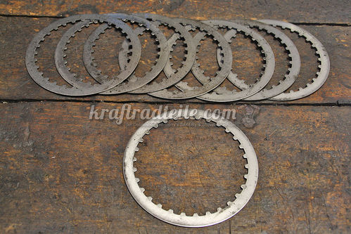 Clutch Steel Plate Set, Alto, BT 90-97 / Sportster© 91-2020