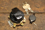 Ignition Lock, 6 terminals, internal contacts, flat keys, BT 73-95
