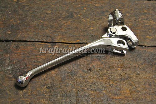 Clutch / Brake-Lever Assembly, OEM Style, chromed, 7/16" Pin Hole