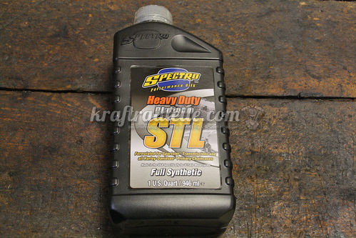 Spectro Transmission Oil STL Heavy Duty Platinum, Sportster©, Full Synth., 75w140 GL1