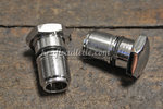Fork Tube Cap Bolts, 35mm, chromed, FX & XL 73 - früh86 /  FXR 82-86